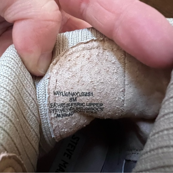 Steve Madden Hayley Platform Boots Size 8 - Picture 6 of 7